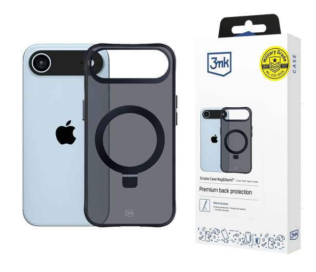 3mk Smoke Case Mag&Stand do iPhone Air - 1360842 - zdjęcie